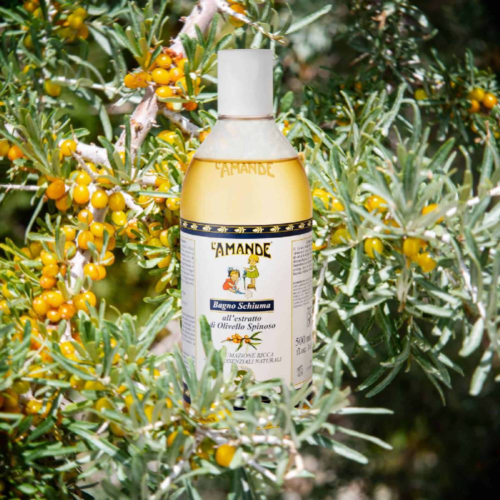 L'amande Bagno schiuma all’estratto di olivello spinoso Novità