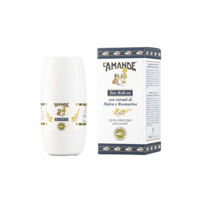 L'amande Deo roll-on malva e rosmarino