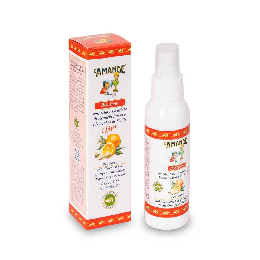 L'amande Deo Spray Arancia rossa e Pistacchio di Sicilia Affare Del Giorno