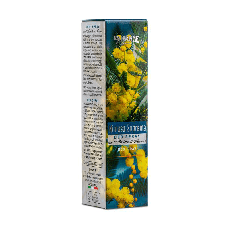 L'amande Deo spray Mimosa suprema Convenienza