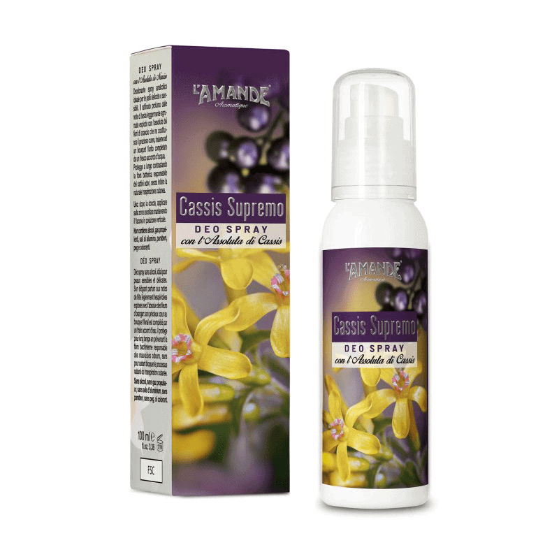 L'amande Deo spray Cassis supremo Offerta