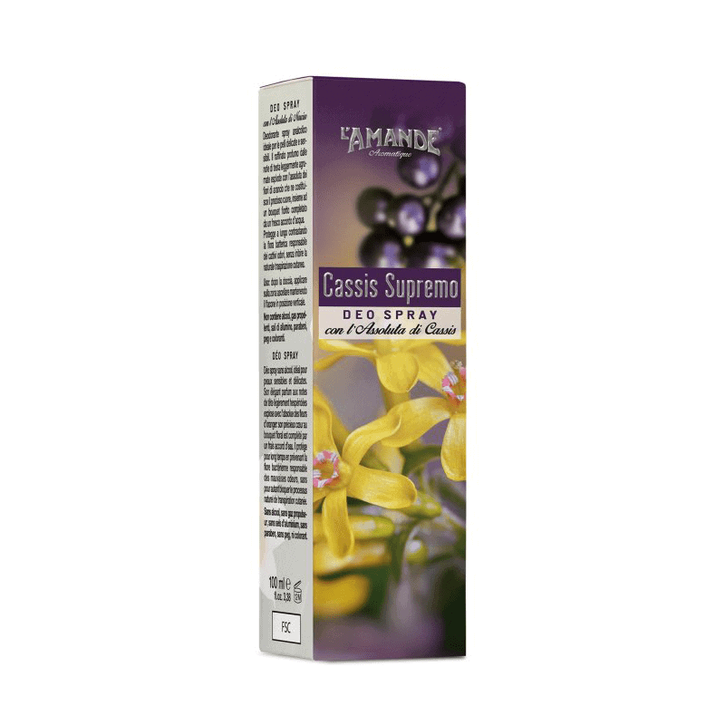 L'amande Deo spray Cassis supremo Offerta