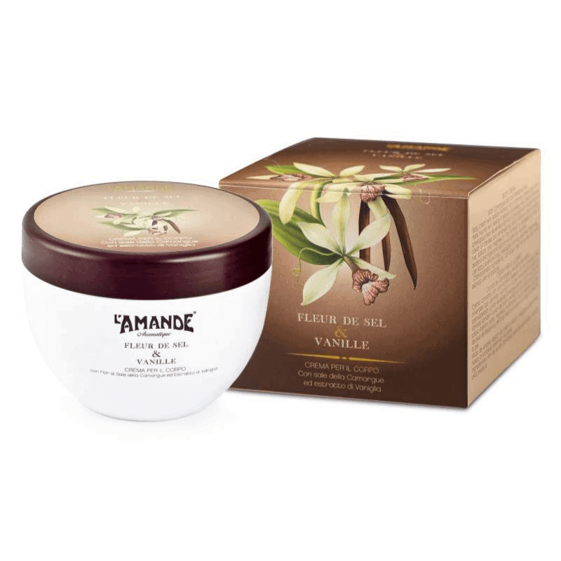 L'amande Crema corpo Fleur de Sel & Vanille