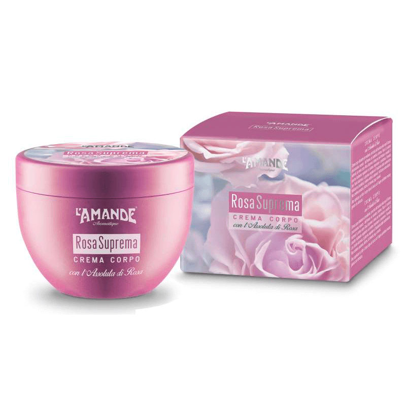 L'amande Crema corpo Rosa suprema