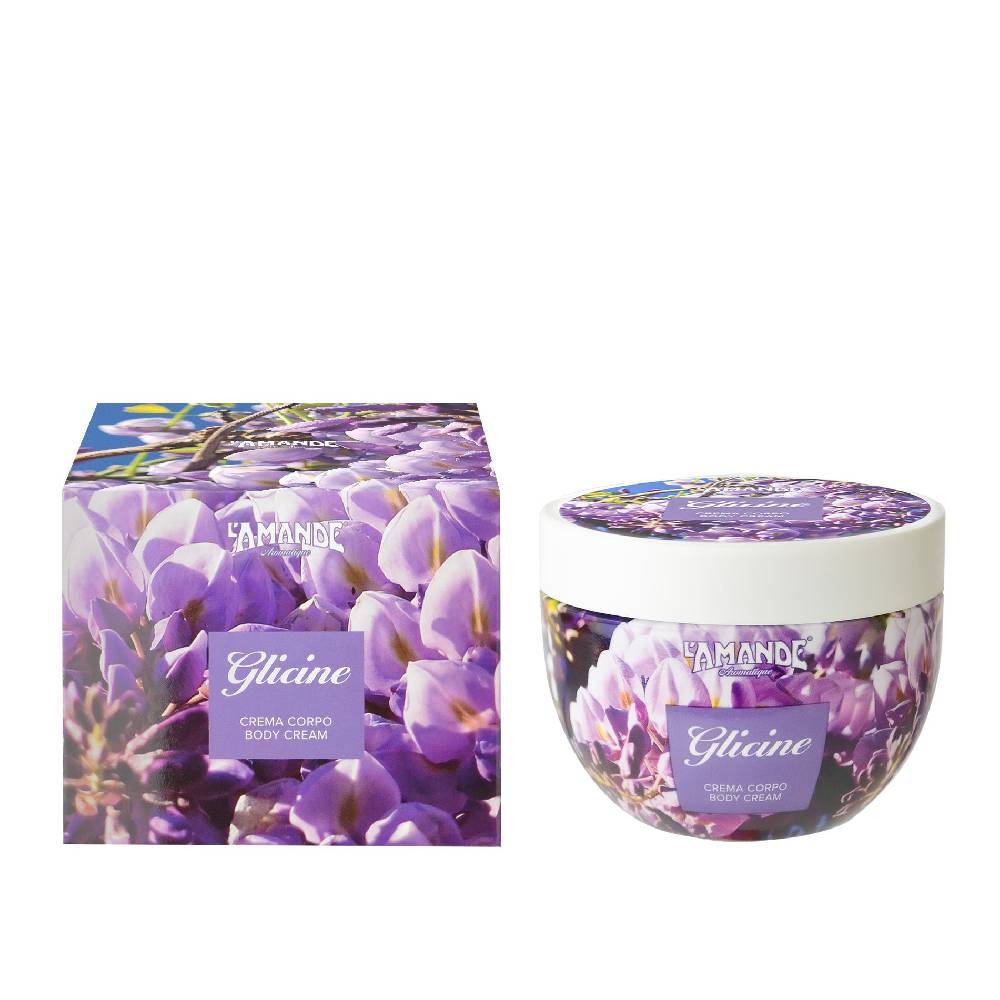 L'amande Crema corpo Glicine