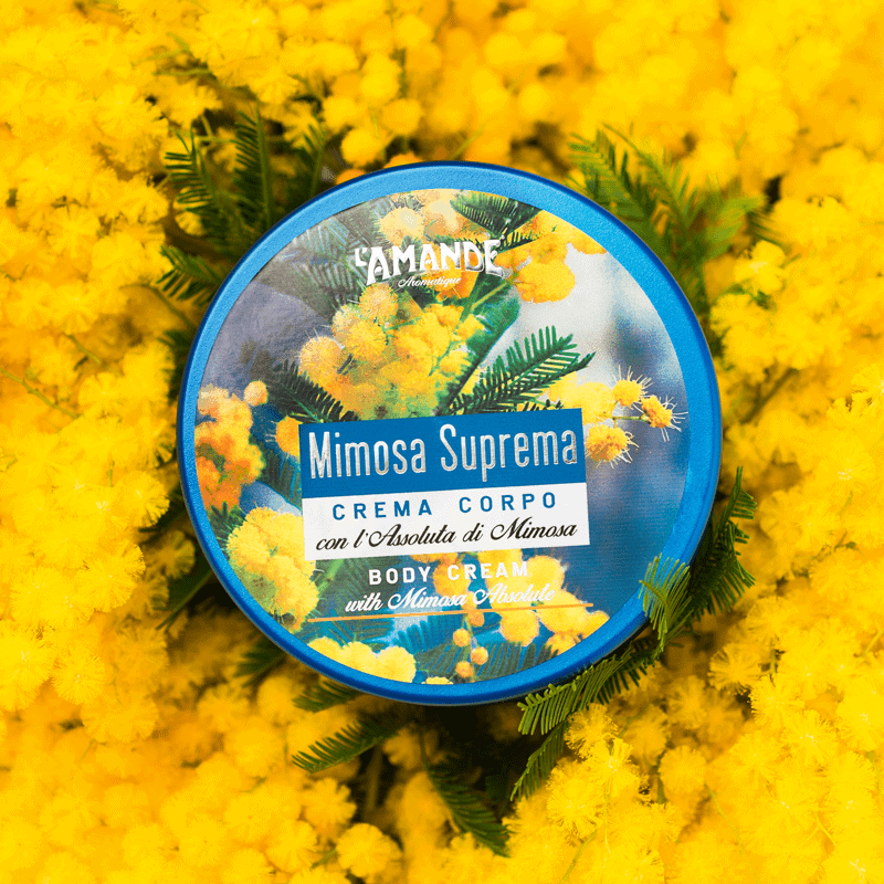 L'amande Crema corpo Mimosa suprema Qualità
