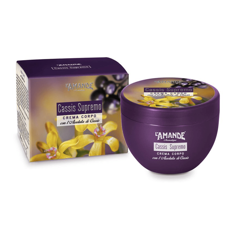 L'amande Crema corpo Cassis supremo Spedizione Gratuita
