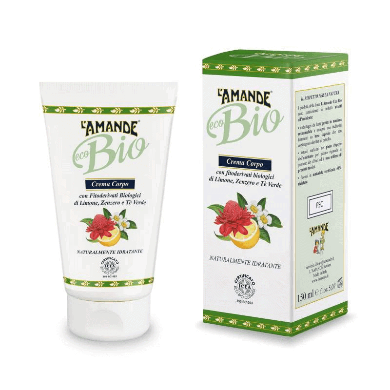 L'amande Crema corpo Eco bio