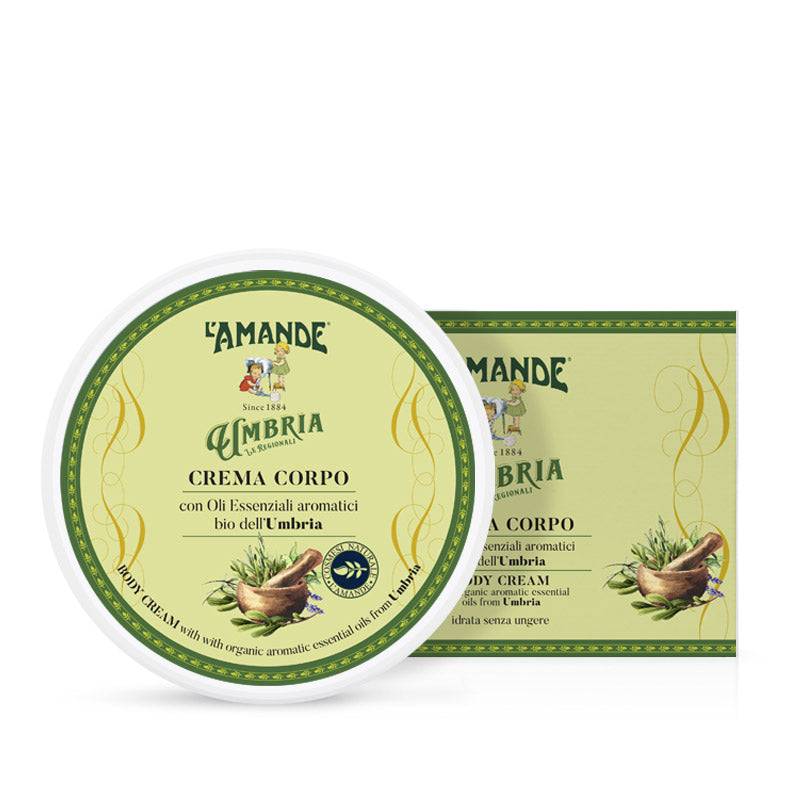 L'amande Crema Corpo con Oli Essenziali aromatici Bio dell’Umbria Affare Del Giorno