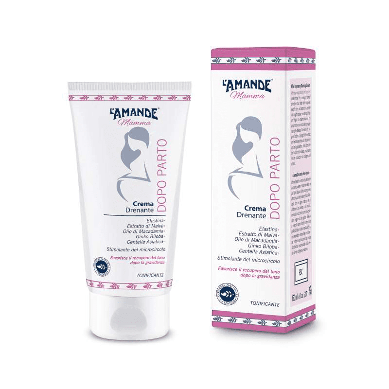 L'amande Crema drenante dopo parto Mamma