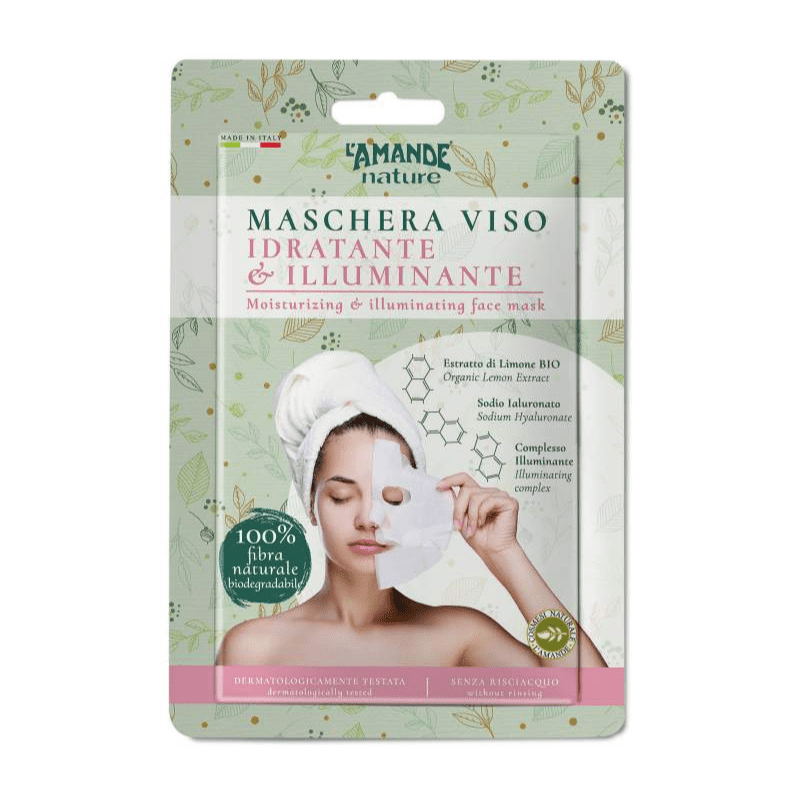 L'amande Maschera viso idratante e illuminante Offerta