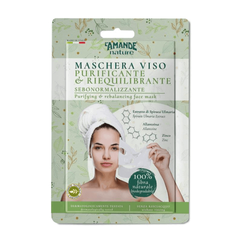 L'amande Maschera viso purificante e riequilibrante Economico