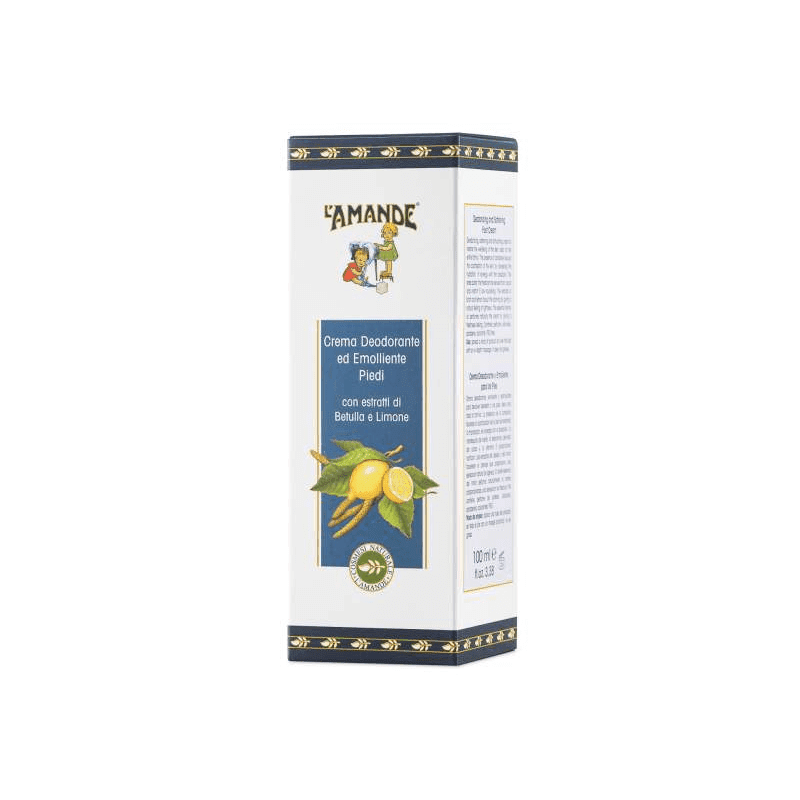 L'amande Crema deodorante emolliente piedi Spedizione Gratuita