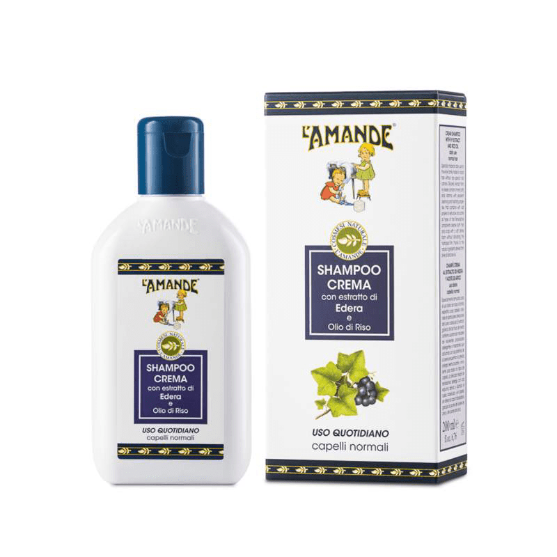 L'amande Shampoo crema per capelli normali all'edera