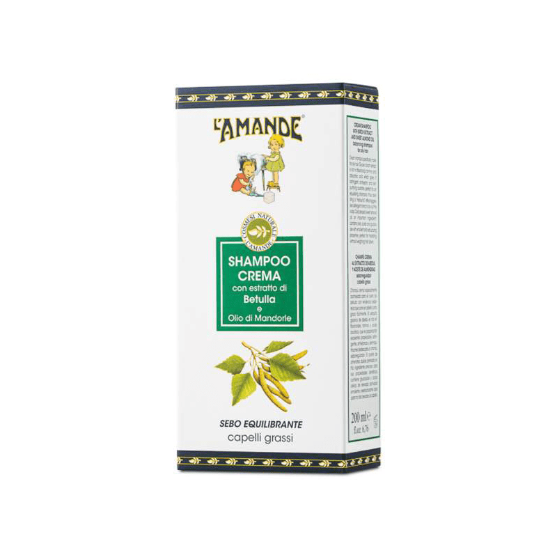 L'amande Shampoo crema per capelli grassi alla betulla Saldi
