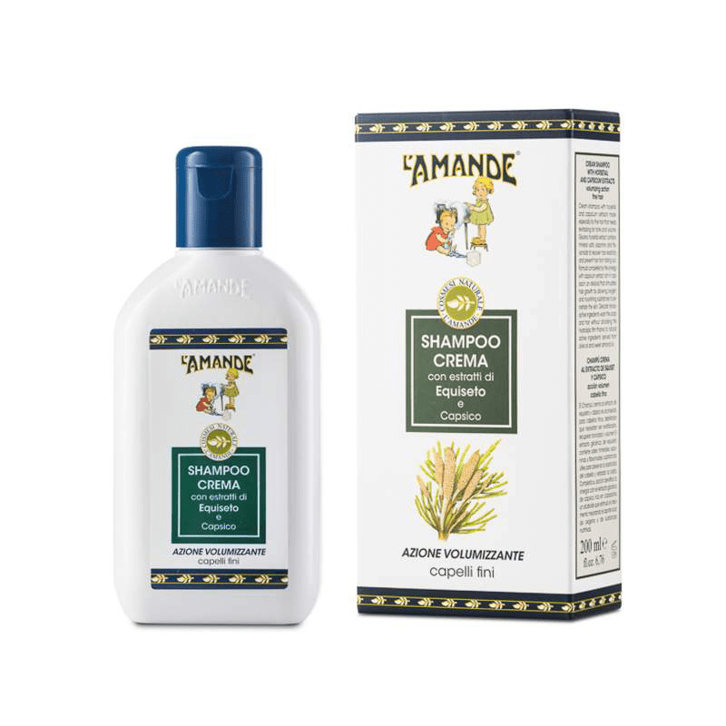 L'amande Shampoo crema per capelli fini all'equiseto