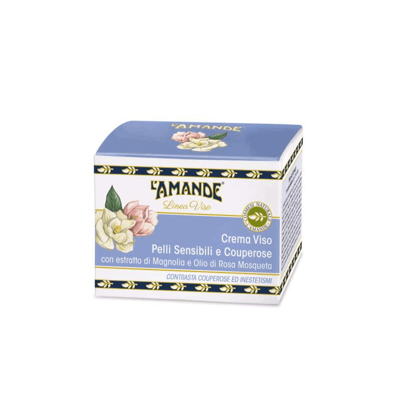 L'amande Crema viso pelli sensibili e couperose In Saldo