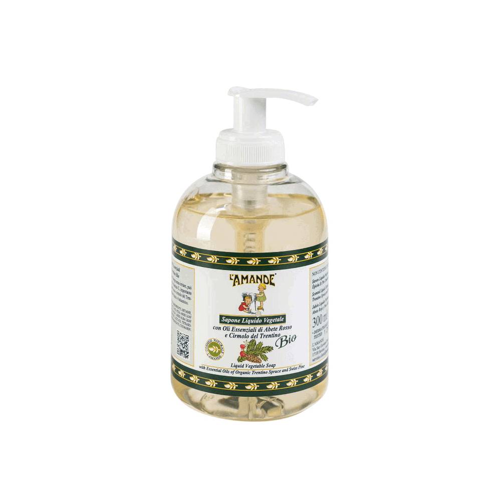 L'amande Sapone liquido Abete rosso e cirmolo del Trentino
