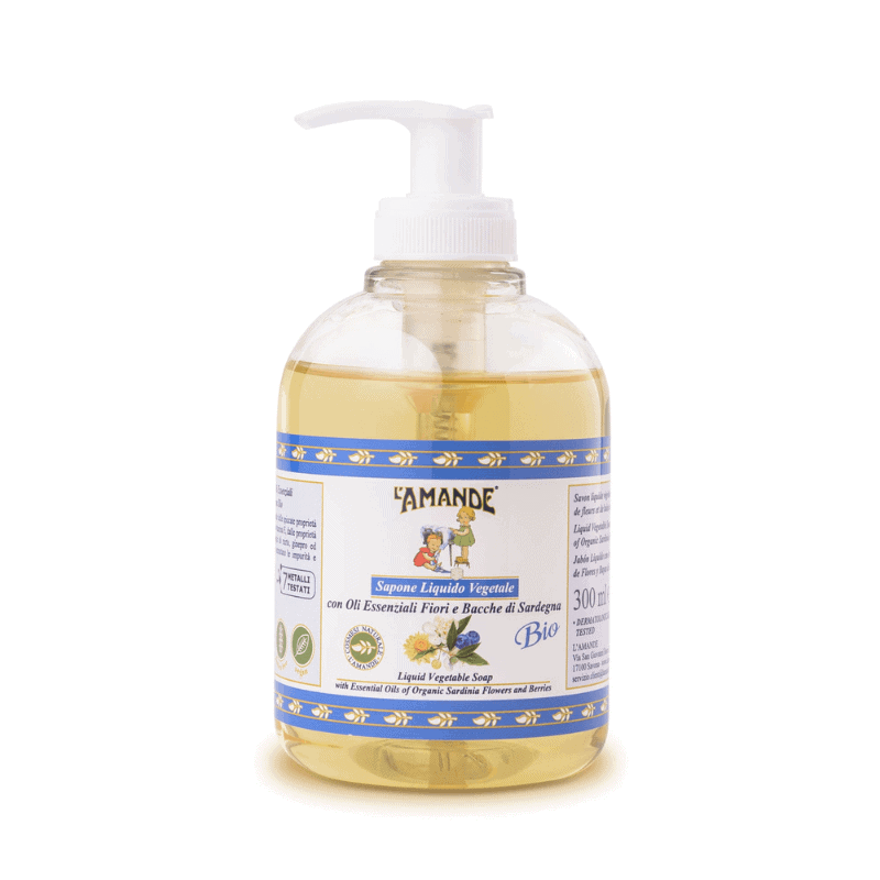 L'amande Sapone liquido Fiori e bacche di Sardegna