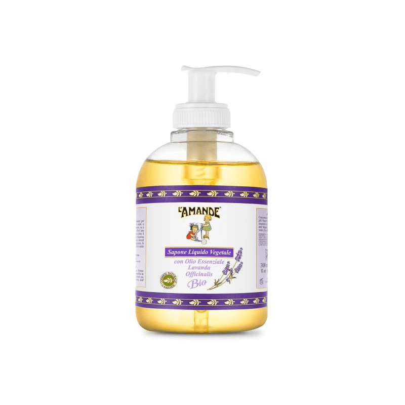 L'amande Sapone liquido Lavanda officinalis del Piemonte bio