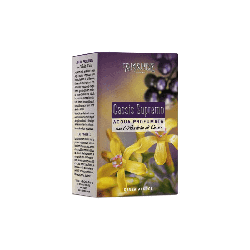 L'amande Acqua profumata Cassis supremo Moda