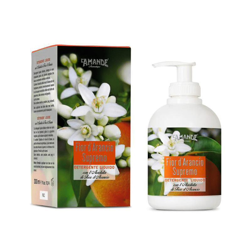 L'amande Detergente liquido Fior d'arancio supremo