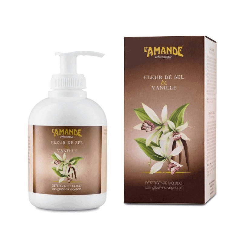 L'amande Detergente liquido Fleur de Sel & Vanille