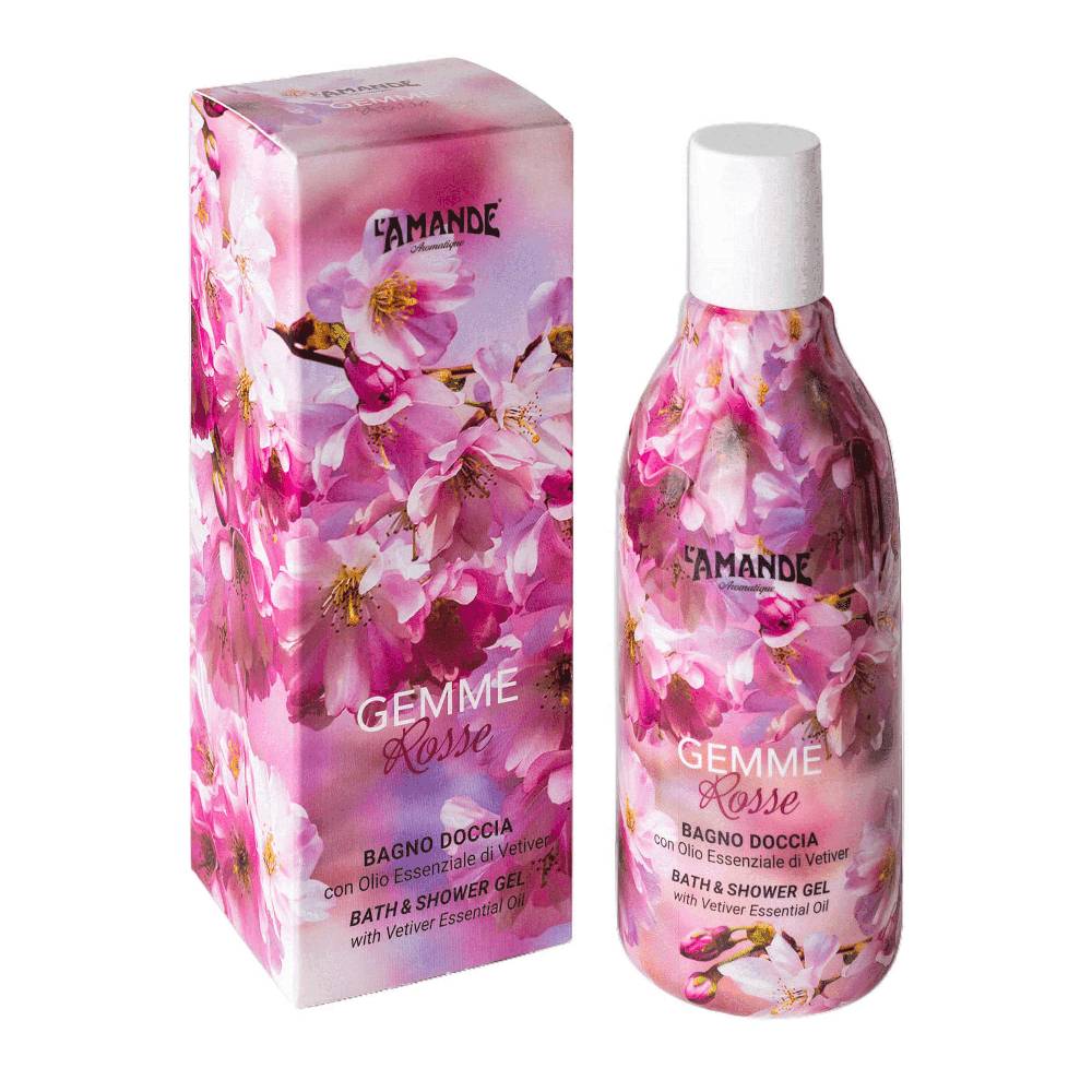 L'amande Bagno doccia Gemme rosse