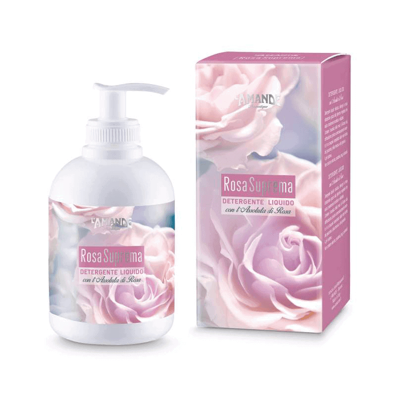 L'amande Detergente liquido Rosa suprema