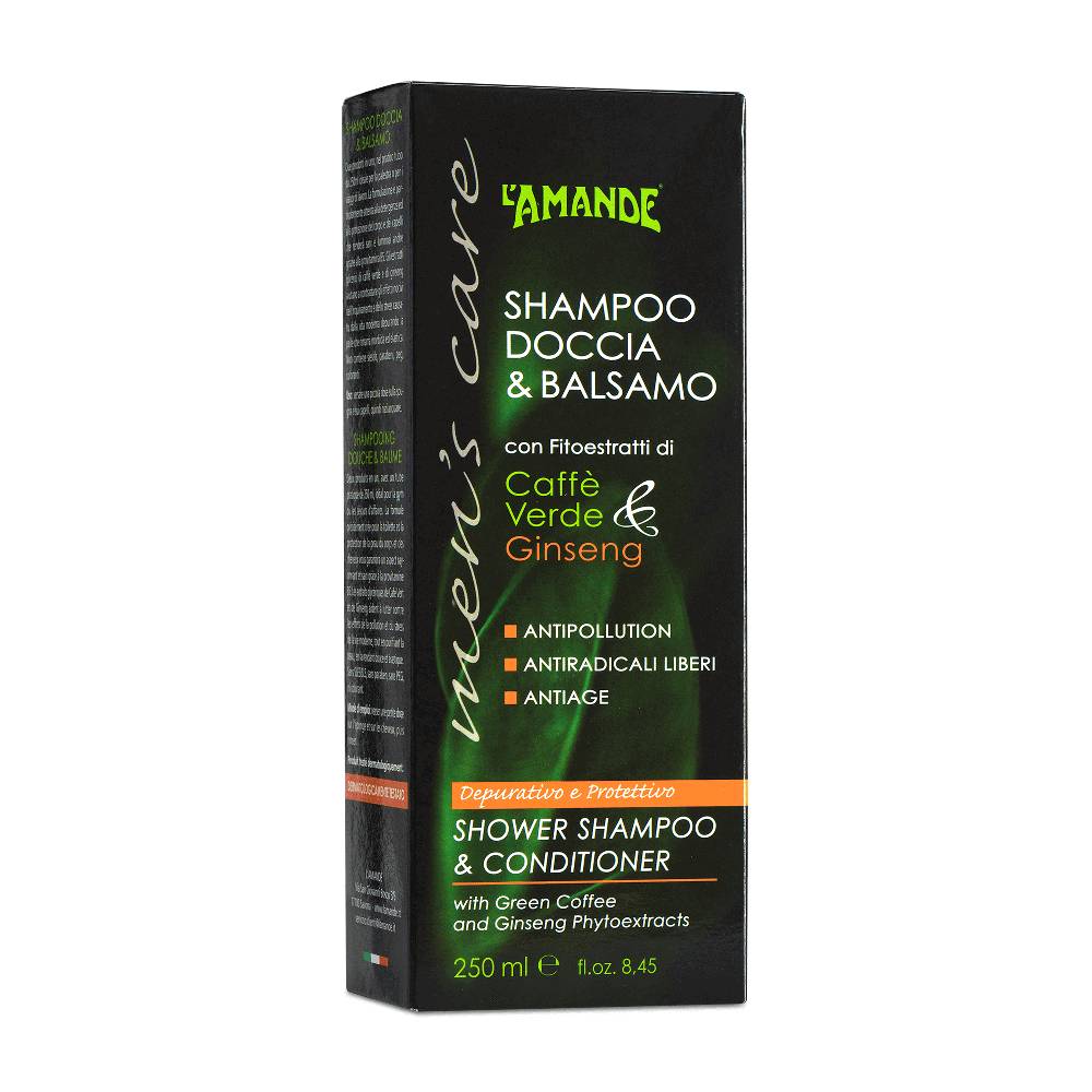 L'amande Shampoo doccia Men's Care Presa