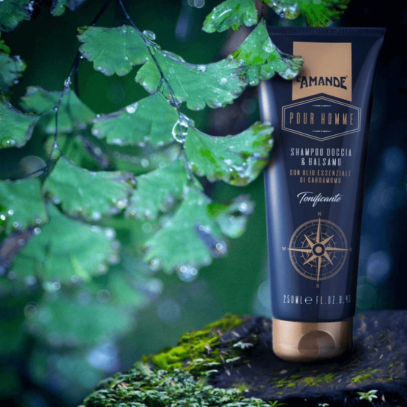 L'amande Shampoo doccia e balsamo Pour Homme In Saldo