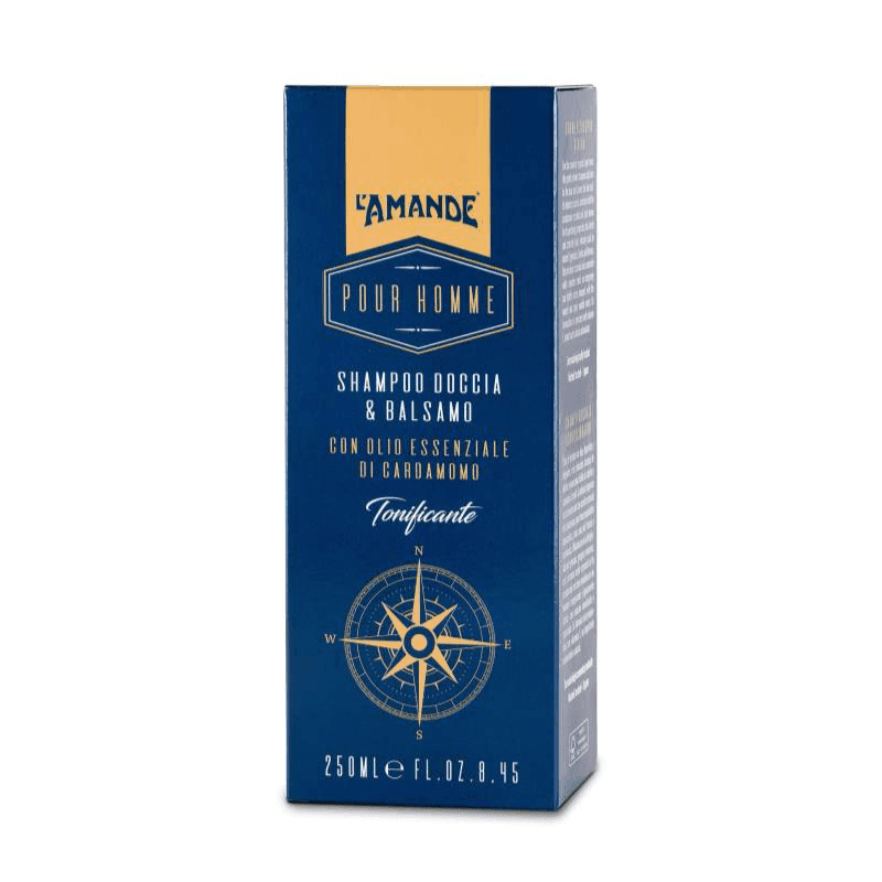 L'amande Shampoo doccia e balsamo Pour Homme In Saldo