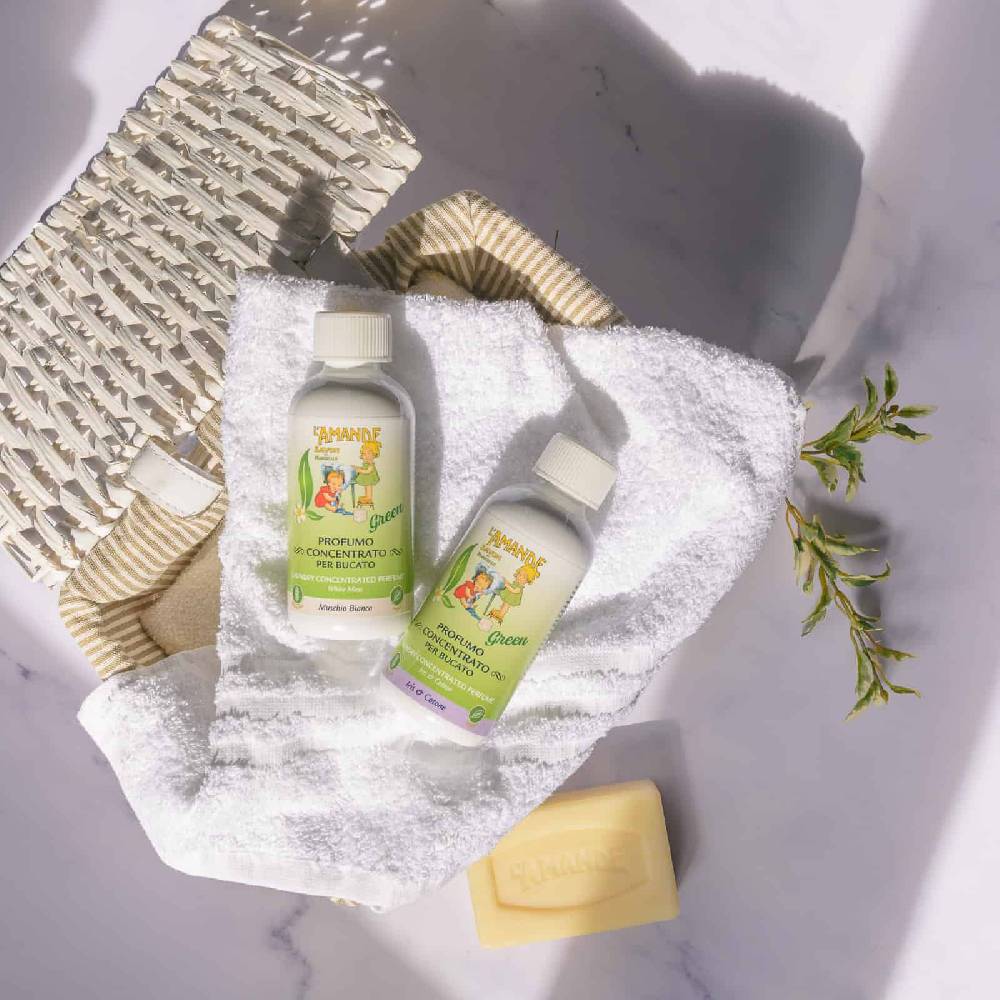 L'amande Profumo concentrato per bucato iris e cotone Italia