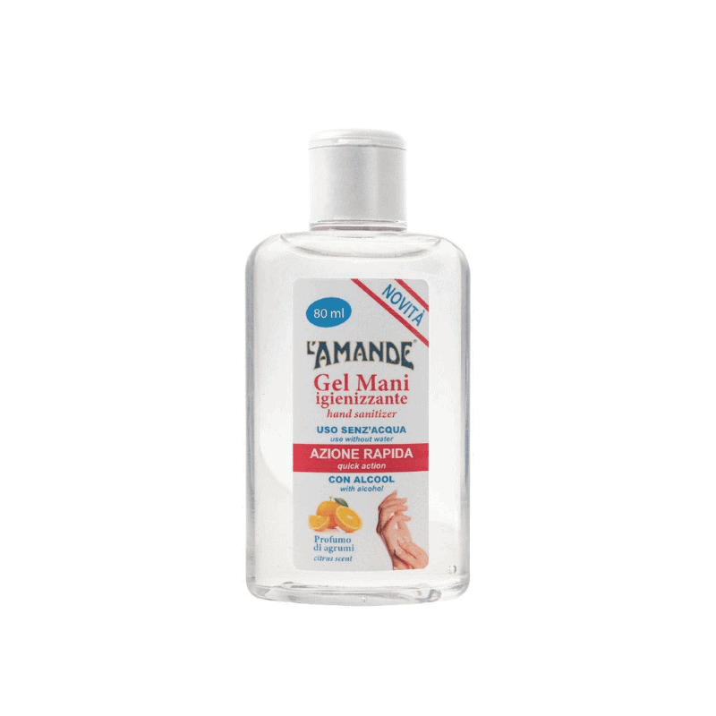 L'amande Gel igienizzante mani 80 ml