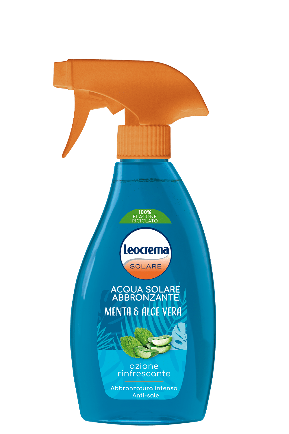 Leocrema Acqua Solare Abbronzante Menta e Aloe Vera