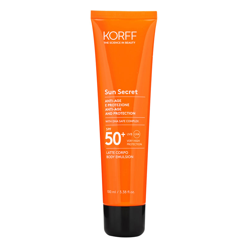 Korff Sun secret solare corpo protettivo ed anti-age spf50+ Spedizione Gratuita