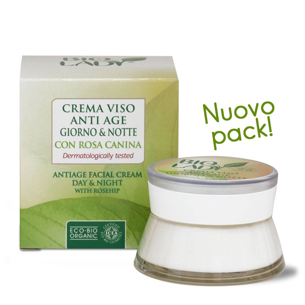 Pilogen Carezza Crema Viso Anti Age giorno e notte 50ml - Bio Lady