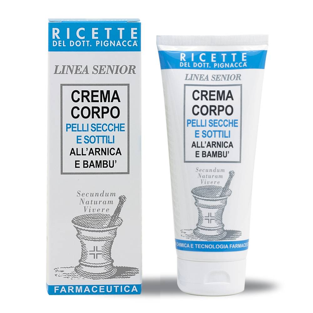 Pilogen Carezza Crema corpo all'Arnica e Bambù 200ml - Ricette del Dott. Pignacca