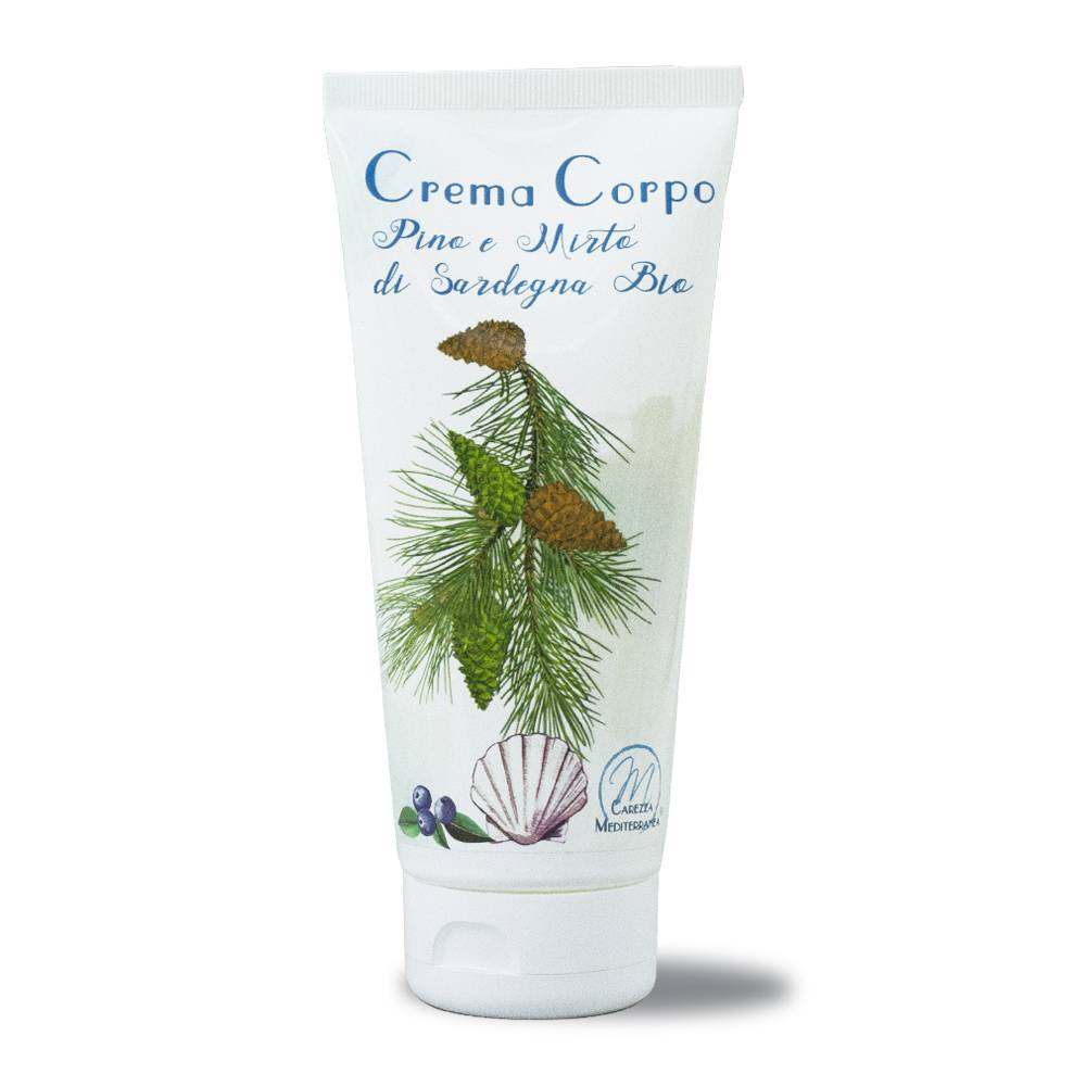 Pilogen Carezza Crema Corpo Pino e Mirto di Sardegna BIO 200ml - Carezza Mediterranea Italia