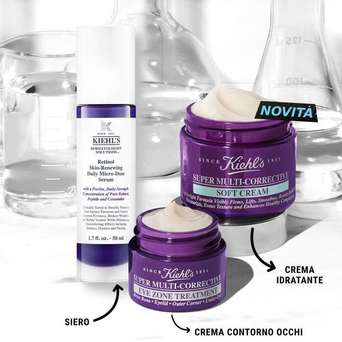 Kiehls I 3 MOSCHETTIERI DELL’ANTI-AGE