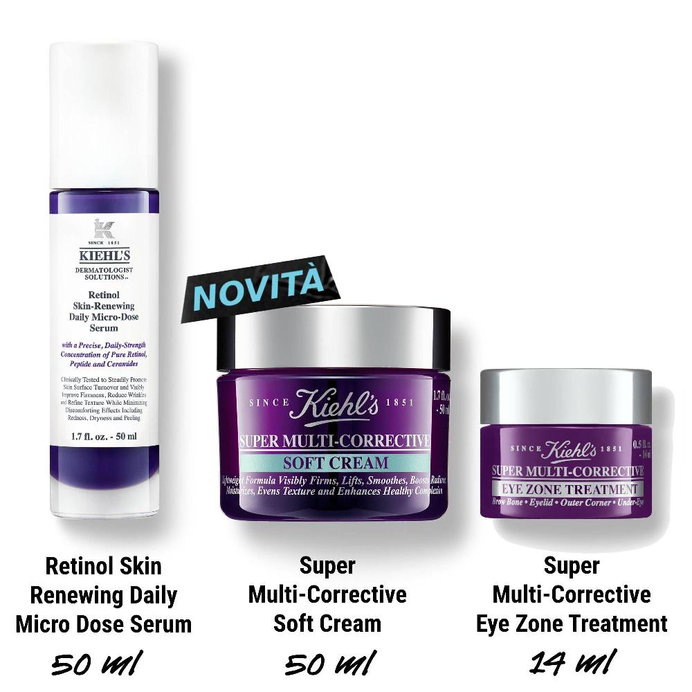 Kiehls I 3 MOSCHETTIERI DELL’ANTI-AGE I Più Venduti