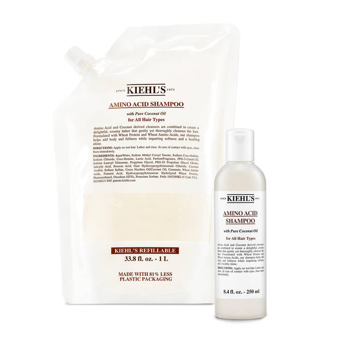 Kiehls Amino Acid Shampoo Refill Set Vendita