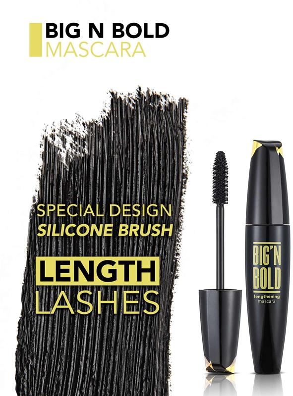 flormar flormar Big'n Bold Lengthening mascara waterproof allungante incurvante e volumizzante I Più Venduti
