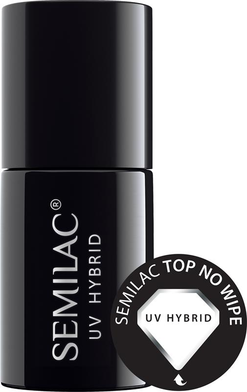 Semilac Semilac UV Hybrid Top No Wipe Real Color gel smalto coprente I Più Venduti