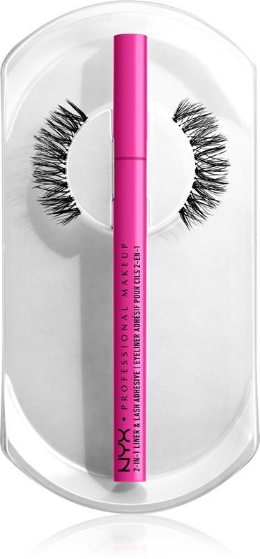 NYX Professional Makeup NYX Professional Makeup Jumbo Lash ciglia finte con colla e applicatore Hotsell