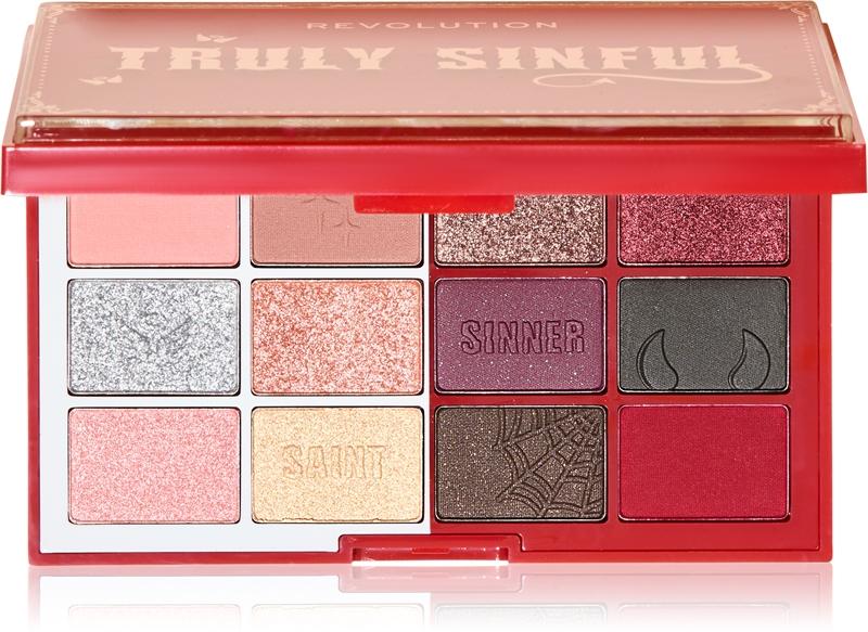 Makeup Revolution Makeup Revolution Truly Sinful Blood Palette palette di ombretti Vendita