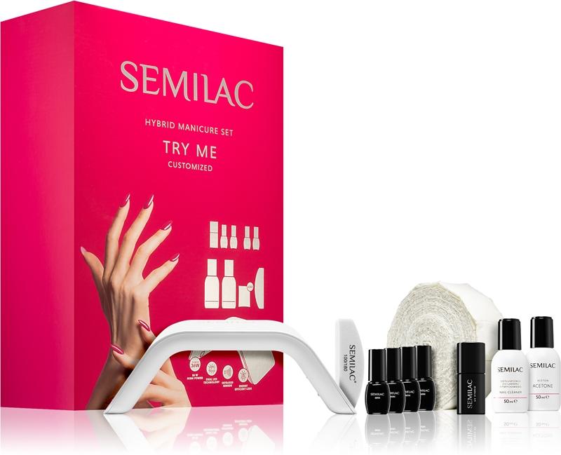 Semilac Semilac UV Hybrid Try Me kit per la manicure perfetta