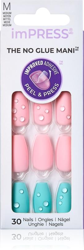 KISS KISS imPRESS The No Glue Mani Medium Unghie finte Novità