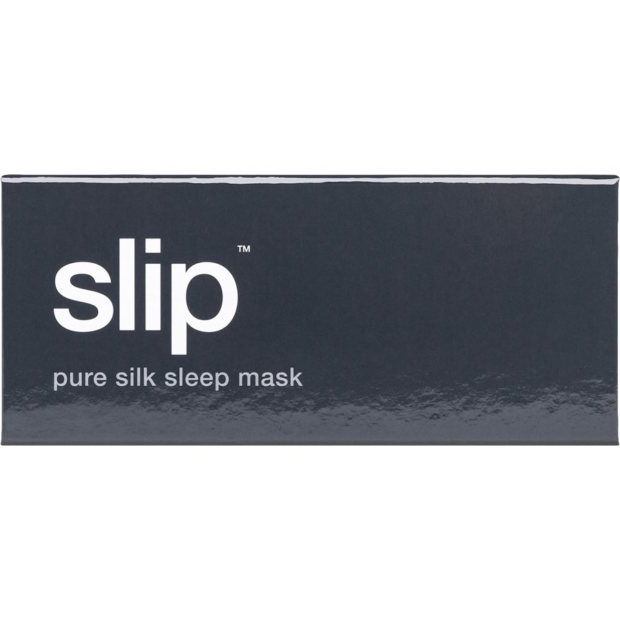 slip Sleep Masks Pure Silk Sleep Mask Charcoal Italy