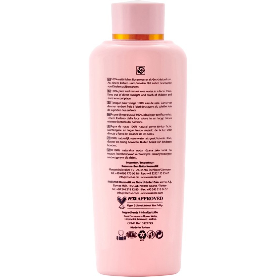Rosense Cura del viso Acqua di rose Saldi Di Fabbrica